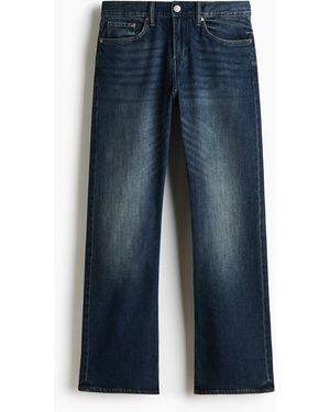 H&M Slim Bootcut Jeans - Blau