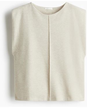 H&M Stricktop - Weiß