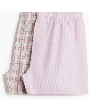H&M 2er-Pack Boxershorts - Pink