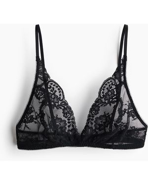 H&M Soft-BH aus Spitze - Schwarz
