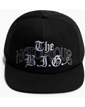 H&M Cap mit Motivstickerei - Schwarz