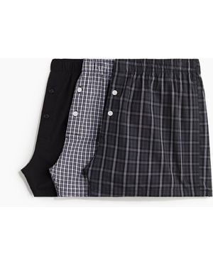 H&M 3er-Pack Boxershorts aus Baumwollstoff - Schwarz