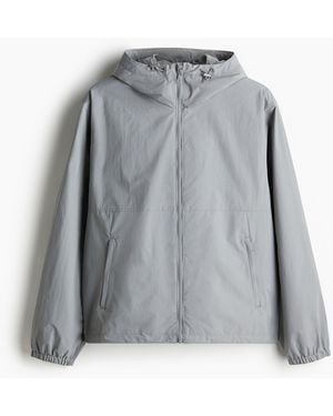 H&M Windjacke in Regular Fit - Grau