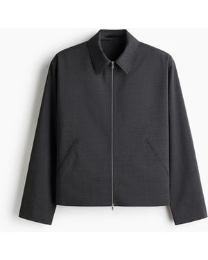 H&M Jack Van Wolmix Met Kraag - Zwart