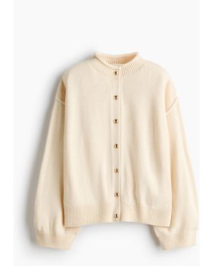H&M Oversized Cardigan - Natur