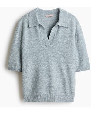 H&M Poloshirt mit Kurzarm - Blau