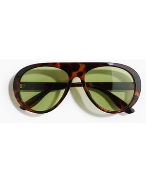 H&M Aviator-style sunglasses - Grün