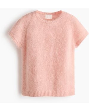 H&M Pullover aus Mohairmix - Pink
