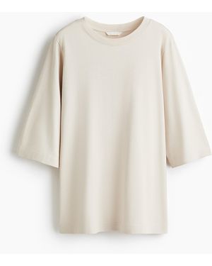 H&M Oversized T-Shirt - Weiß