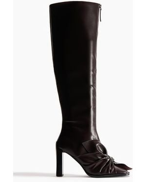 H&M Kniehohe Stiefel - Schwarz