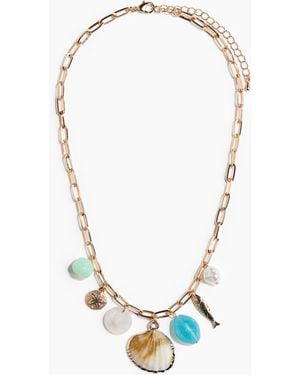 H&M Halskette mit Charms - Blau