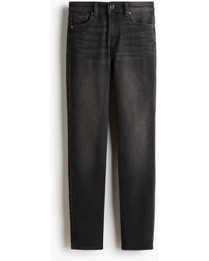 H&M Skinny High Waist Jeans - Schwarz