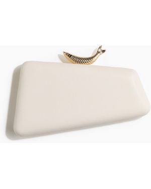 H&M Asymmetrische Clutch - Natur
