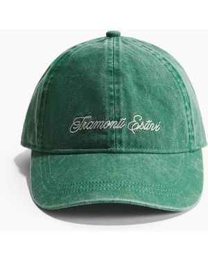 H&M Twillcap mit Motivstickerei - Grün