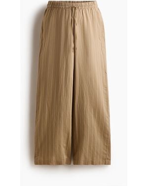 H&M MAMA Before & After Hose aus Leinenmix - Natur