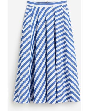 H&M Baumwolljupe in A-Linie - Blau