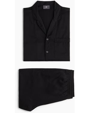 H&M Schlafanzug - Schwarz