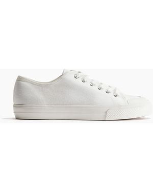 H&M Sneaker aus Twill - Weiß