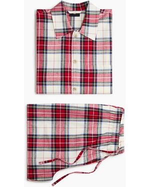 H&M Flanellpyjama - Rot