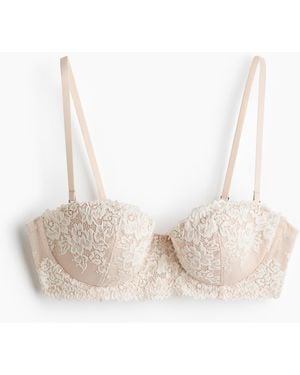 H&M Balconette-BH aus Spitze - Weiß