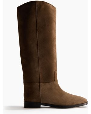 H&M Lederstiefel - Braun