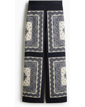 H&M Gerade Hose - Grau