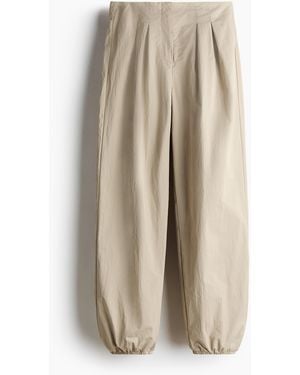 H&M Nylon Boek Met Ballonpijpen - Wit