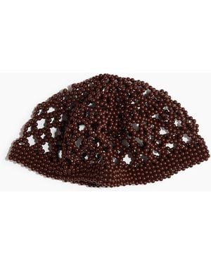 H&M Kralen Muts - Bruin