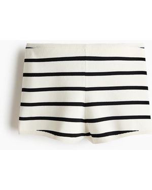 H&M Fijngebreide Strandshort - Meerkleurig