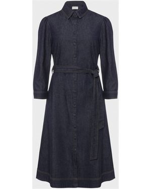 hobbs jenny denim dress Hobbs Jenny Denim Dress in Black