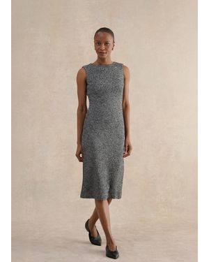 Hobbs Marlyn Wool Jersey Dress - Natural