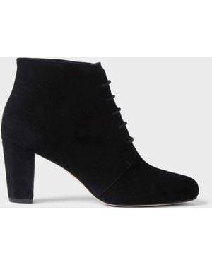 Hobbs Patricia Suede Ankle Boots - Black