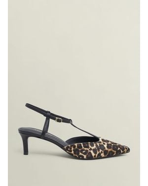 Hobbs Maddison Leopard T Bar Courts - Natural