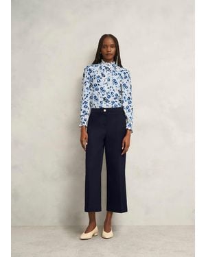 Hobbs Norfolk Trousers - Blue