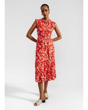 Hobbs Elsa Dress - Red