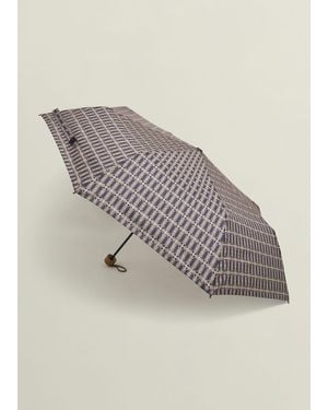 Hobbs Eve Compact Umbrella - Grey