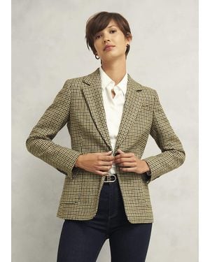 Hobbs Lilla Wool Jacket - Natural