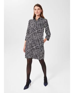 Hobbs Aubery Tunic Dress in Red Lyst UK