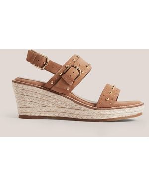 Hobbs Ashlyn Suede Espadrilles - Natural