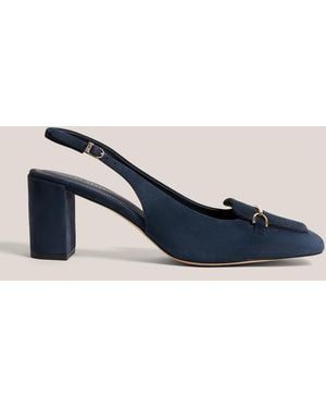Hobbs Jaida Slingback Shoes - Blue