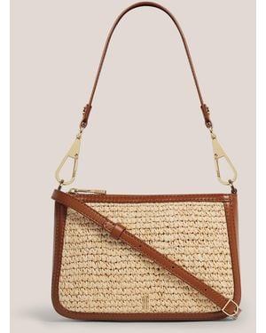 Hobbs Briella Raffia Crossbody Bag - Natural