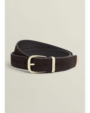 Hobbs Nima Suede Belt - Black
