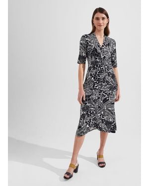 Hobbs Hatty Jersey Dress - Multicolour