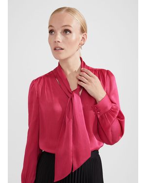 Hobbs Dorset Blouse - Red