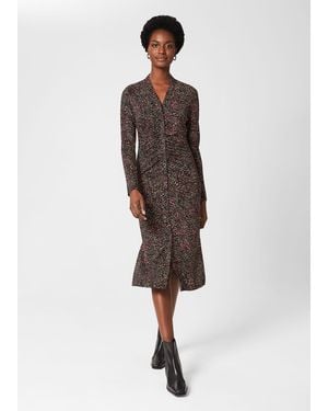 Hobbs Hatty Jersey Dress - Black