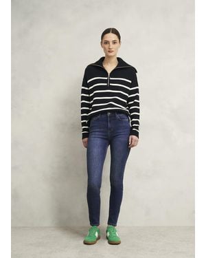 Hobbs Gia Sculpting Jeans - Blue