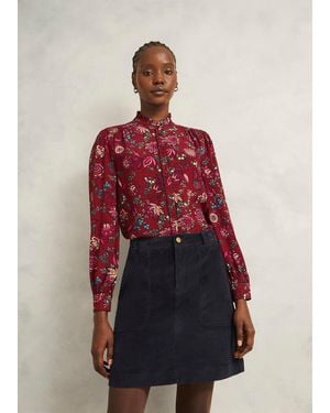 Hobbs Carissa Blouse - Red