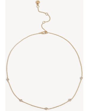 Hobbs Alya Plated Necklace - Natural