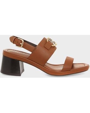 Hobbs Nell Heeled Sandal - Natural