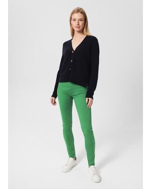 Hobbs Gia Sculpting Jeans - Green